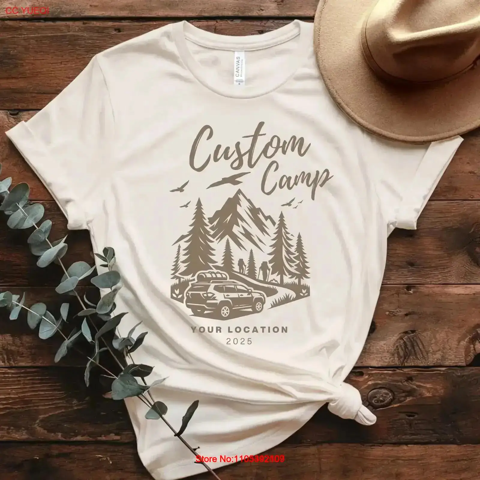 Outdoor Adventure Vacations For Families - Koszulka z własnym nadrukiem o tematyce