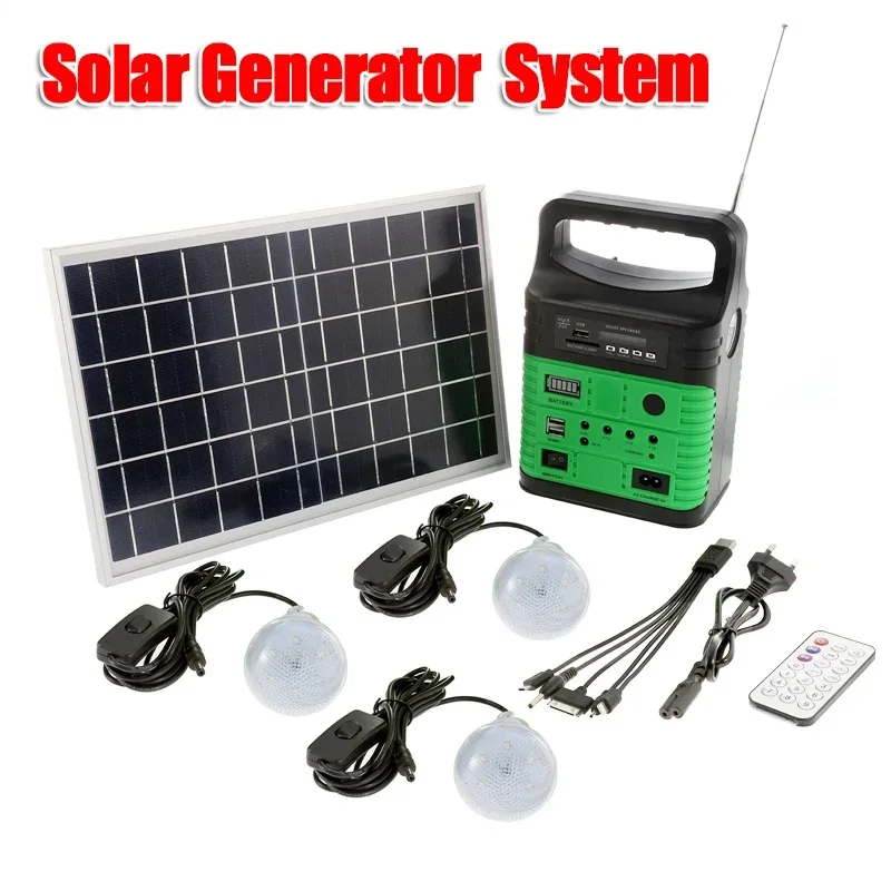 Emergency Radio Solar - Przenośny System System słoneczny do wytwarzania