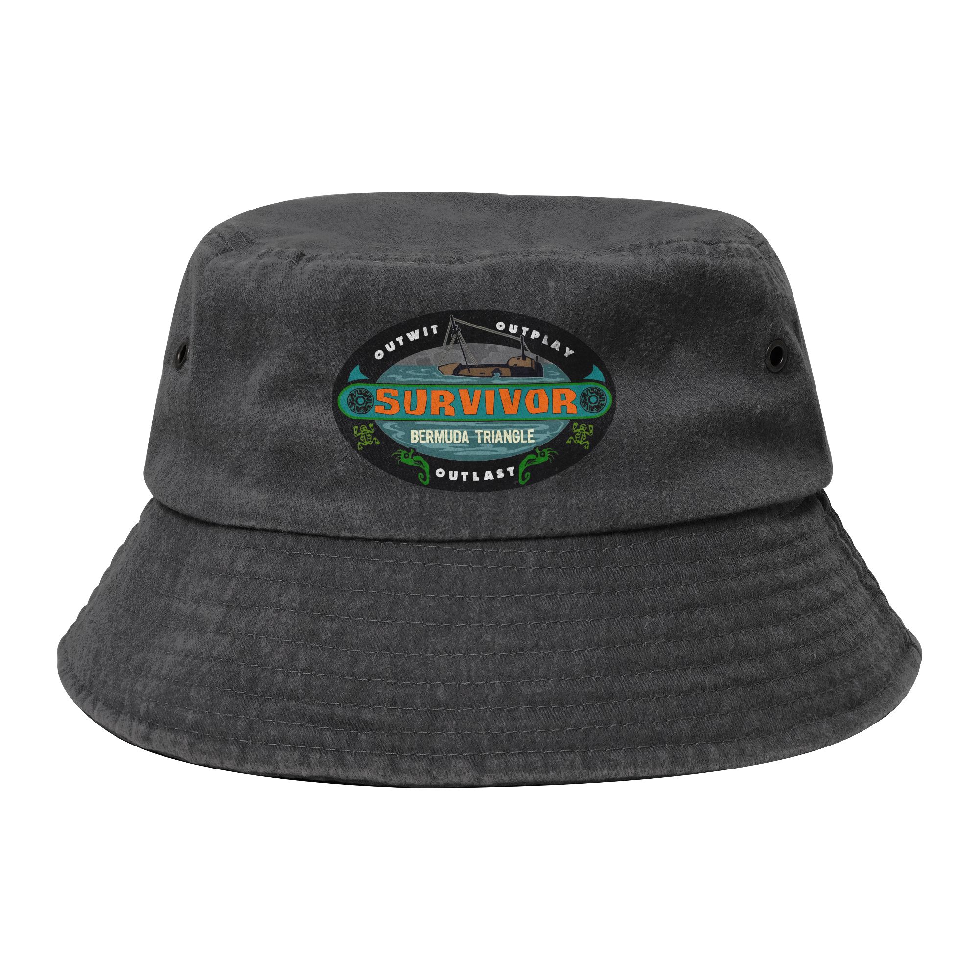 Outdoor Adventure Show - Kapelusz typu bucket hat z motywem