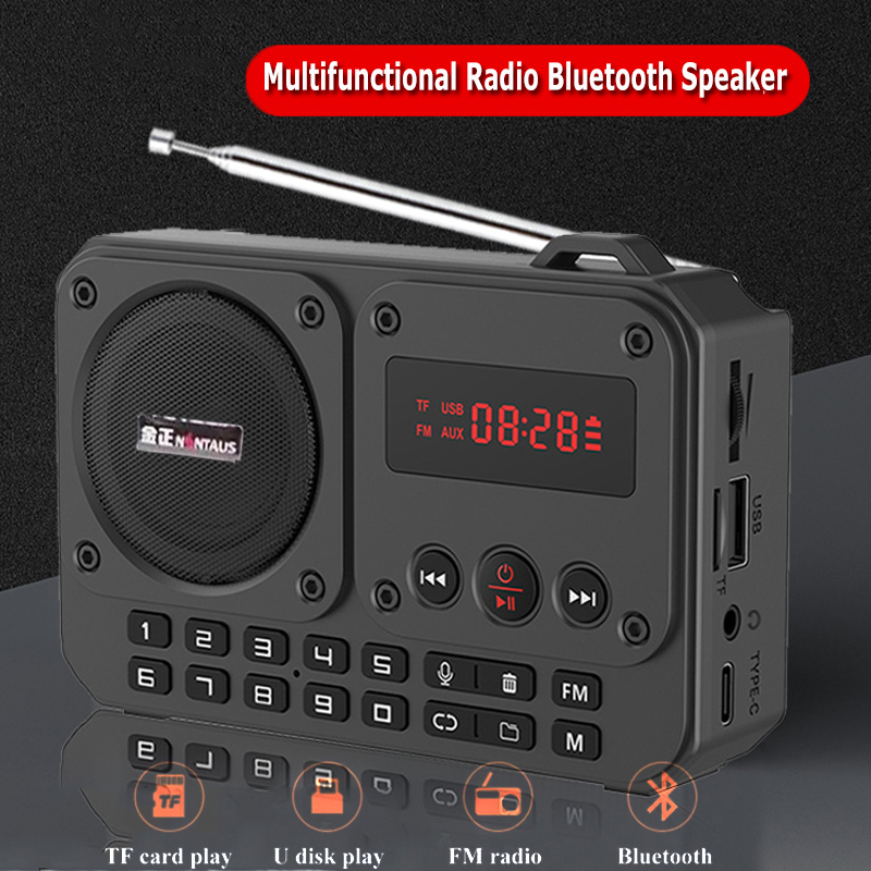 Emergency Radio Solar - Mini przenośne radio FM Wielofunkcyjne radio