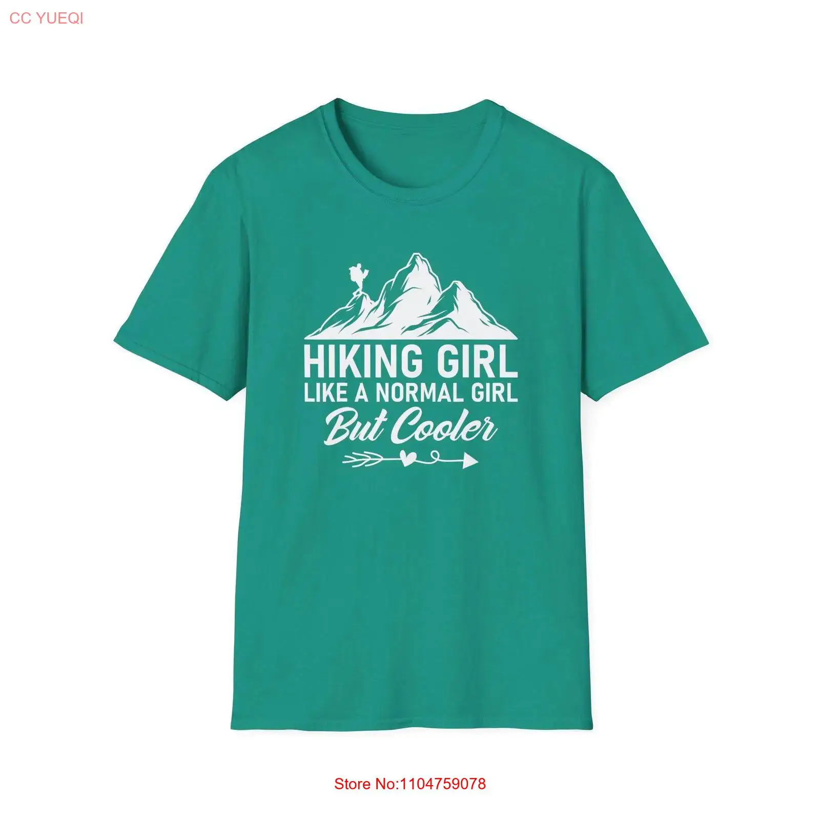 Outdoor Adventure Girls - Koszulka dla dziewczyny miłośniczki wędrówek, na