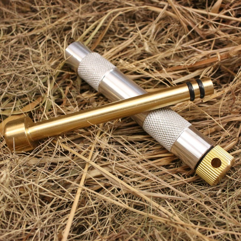 Fire Piston Starter - Nowy Zewnętrzny Rozpałkiacz Ognia z Tłokiem,