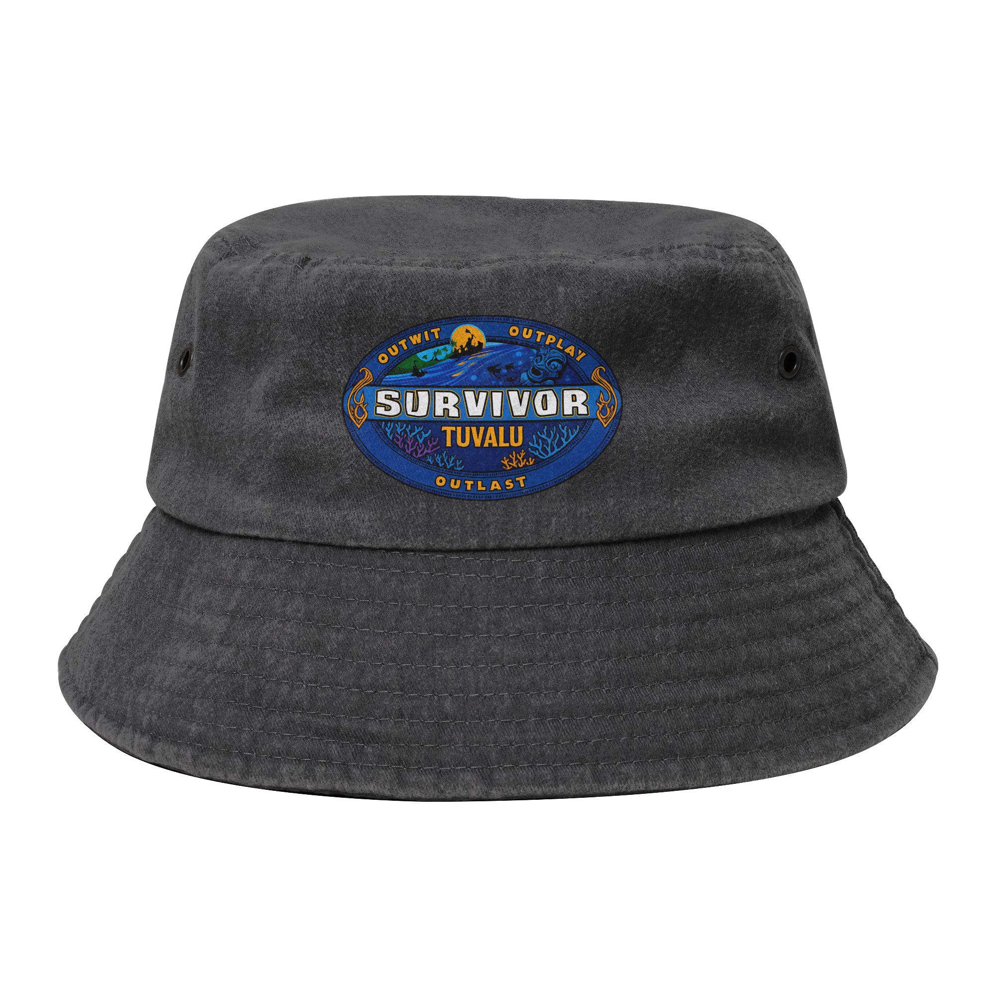 Outdoor Adventure Show - Kapelusz typu bucket hat z motywem