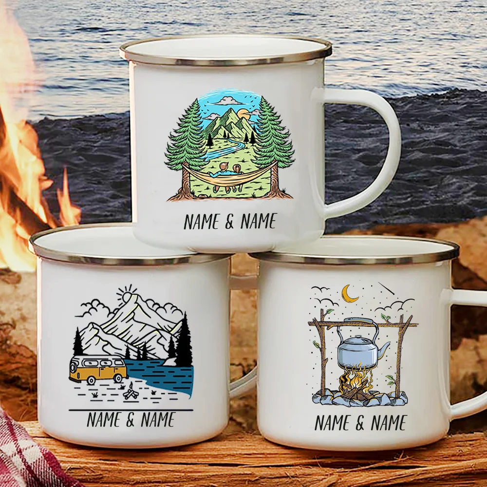 Outdoor Adventure Names - Spersonalizowana nazwa kampery z nadrukiem w