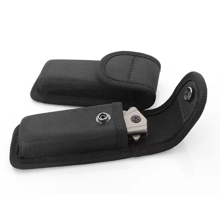 Fire Piston Starter - Czarna osłona składana torba na nóż