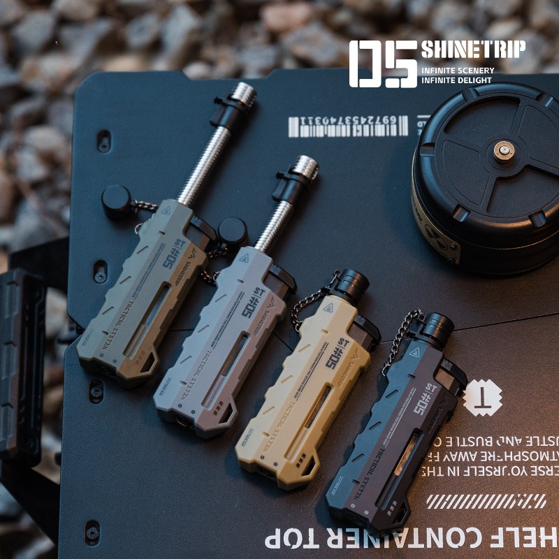 Fire Piston Starter - 2026 Zewnętrzna Elastyczna Dysza Wiatroodporna Palnik