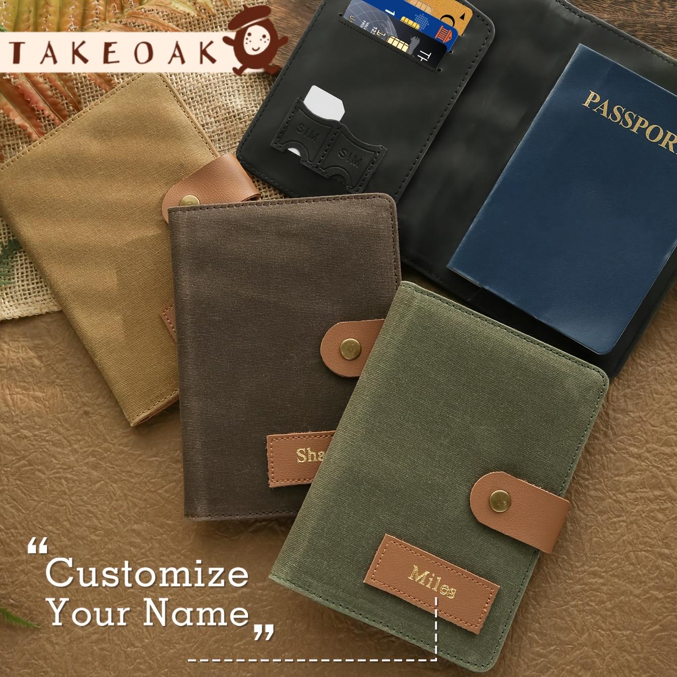 Outdoor Adventure Names - Etui na paszport z własnym imieniem