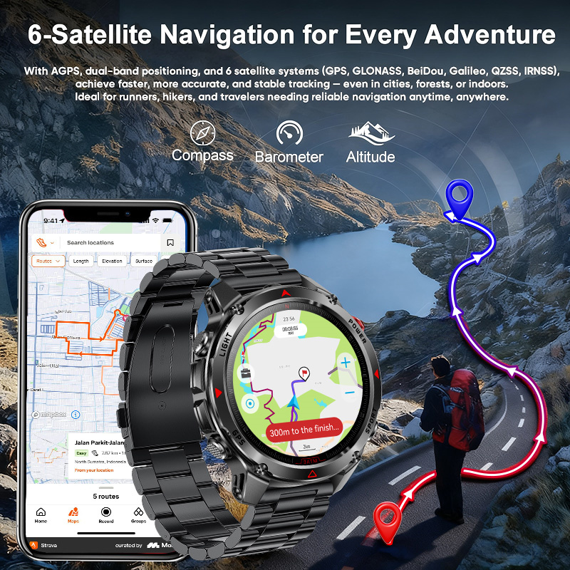 Nowy zegarek smartwatch wojsko – Outdoor Adventure Zone recenzja i cena