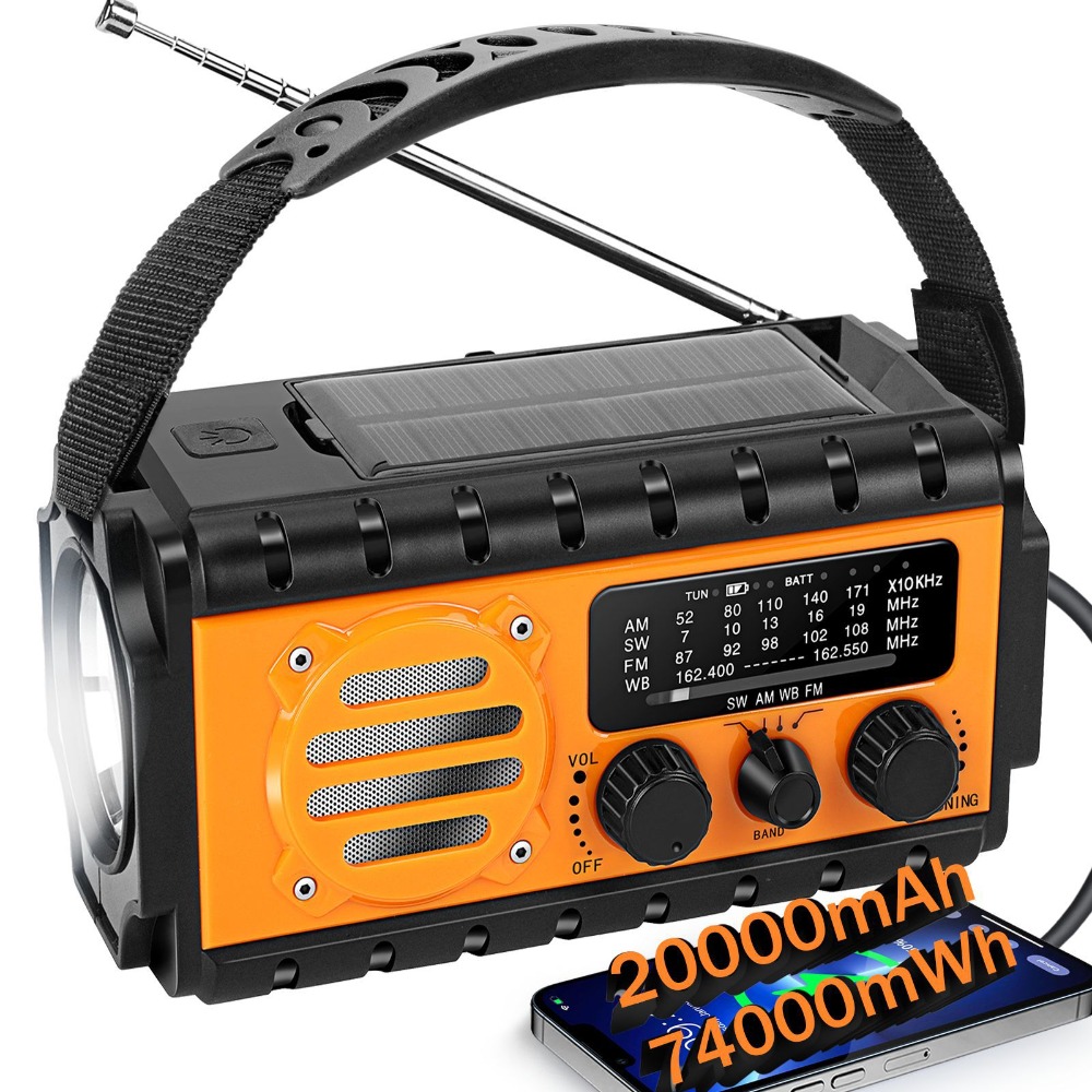 Przenośne radio solarno-kranko – Emergency Radio Solar recenzja i cena