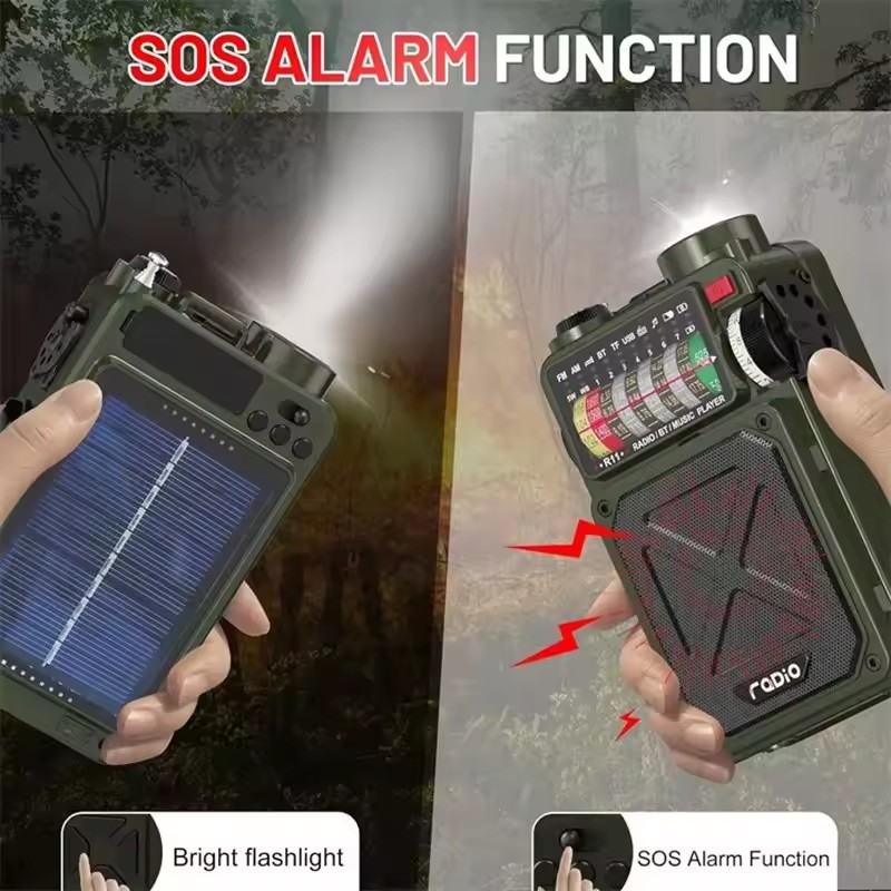 Ręczne awaryjne radio słoneczn – Emergency Radio Solar recenzja i cena