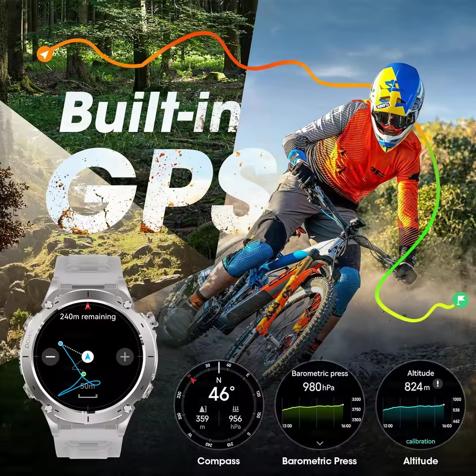 Nowy Zegarek Smartwatch T-Rex3 – Outdoor Adventure Reservations recenzja i cena