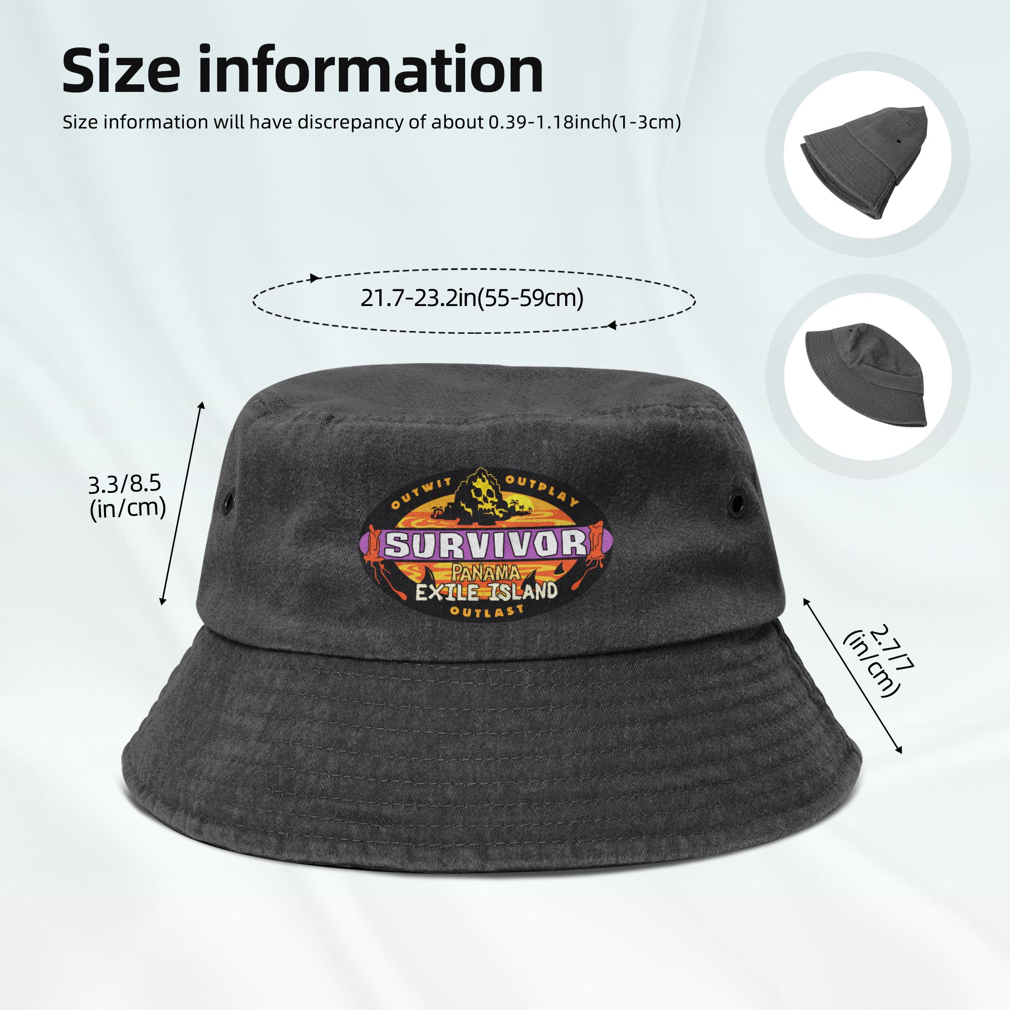 Kapelusz typu bucket hat z mot – Outdoor Adventure Show recenzja i cena