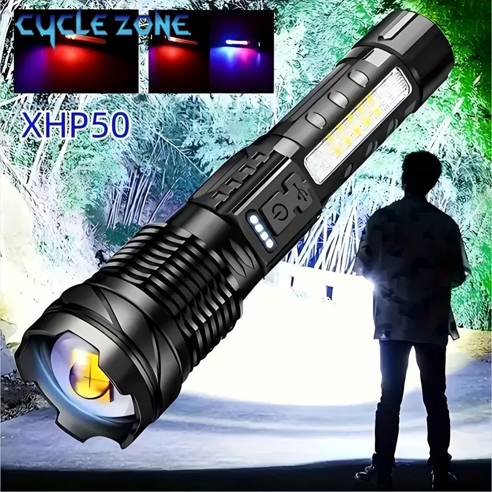 Latarka XHP50 z zoomem, mocna  – Outdoor Adventure Zone recenzja i cena