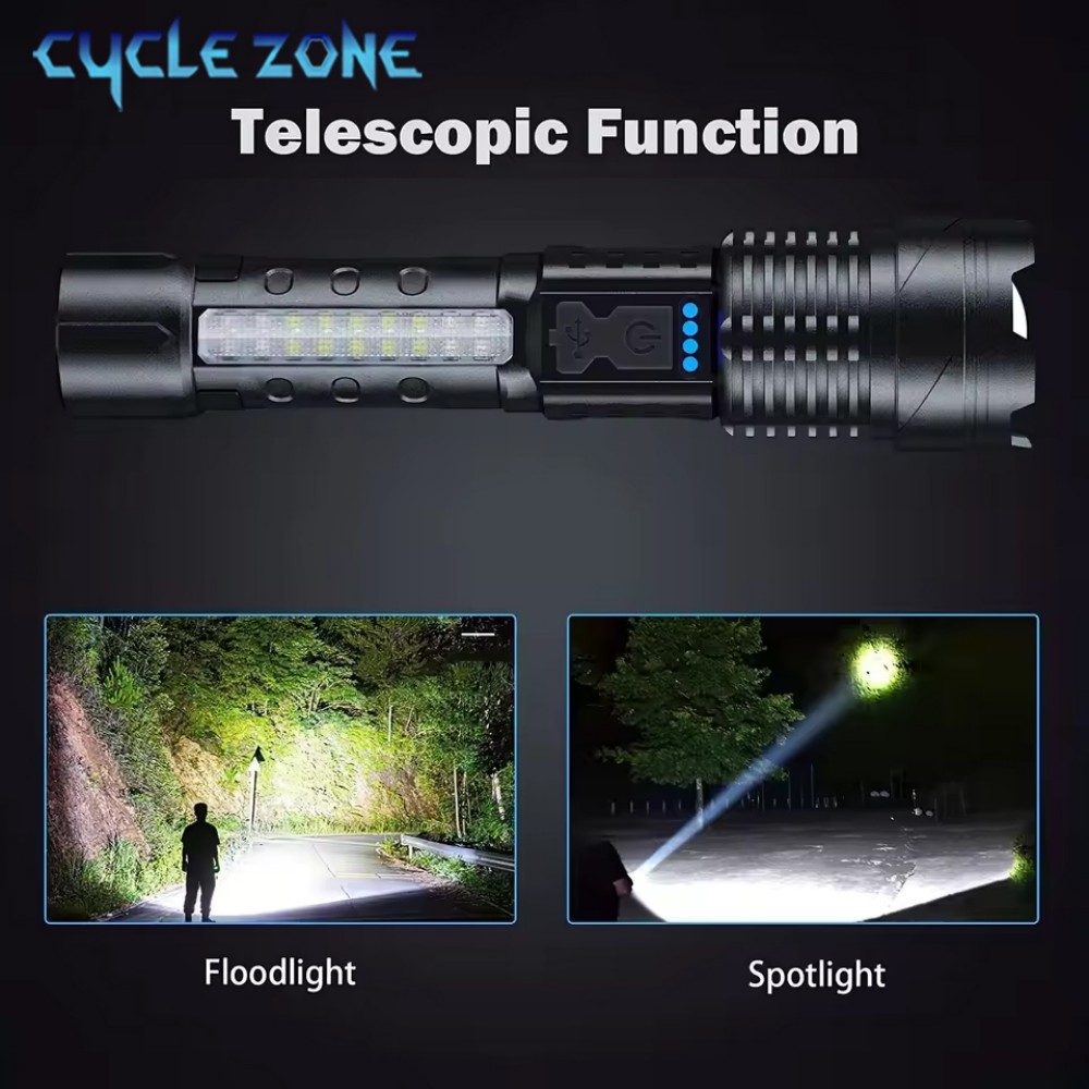 Latarka XHP50 z zoomem, mocna  – Outdoor Adventure Zone recenzja i cena
