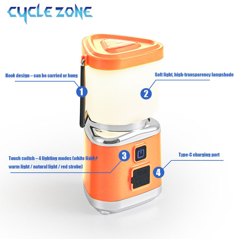 Przenośna lampa kempingowa TYP – Outdoor Adventure Zone recenzja i cena