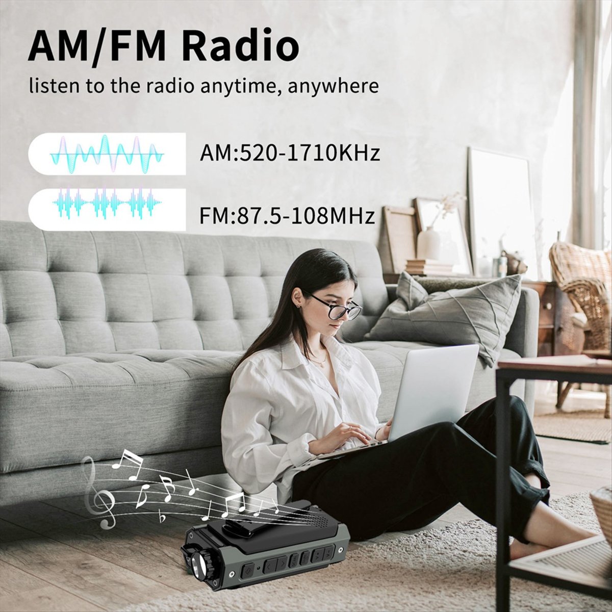 Przenośne radio solarny A26Z,  – Emergency Radio Solar recenzja i cena