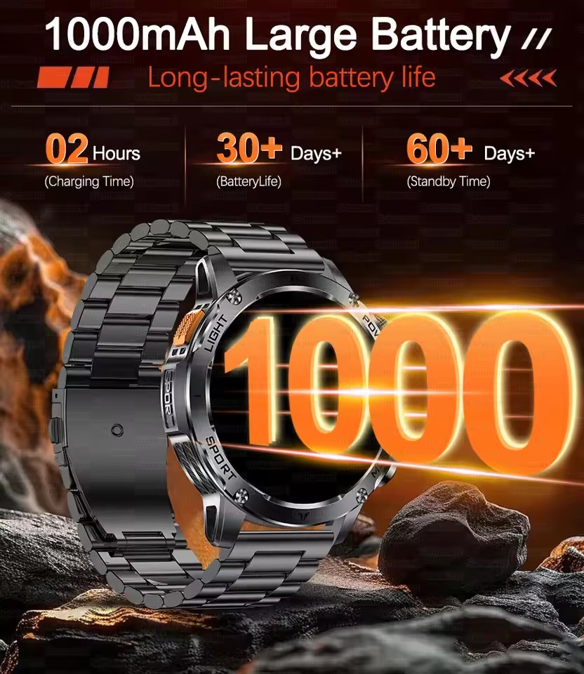 Nowy męski smartwatch GPS do a – Outdoor Adventure Zone recenzja i cena