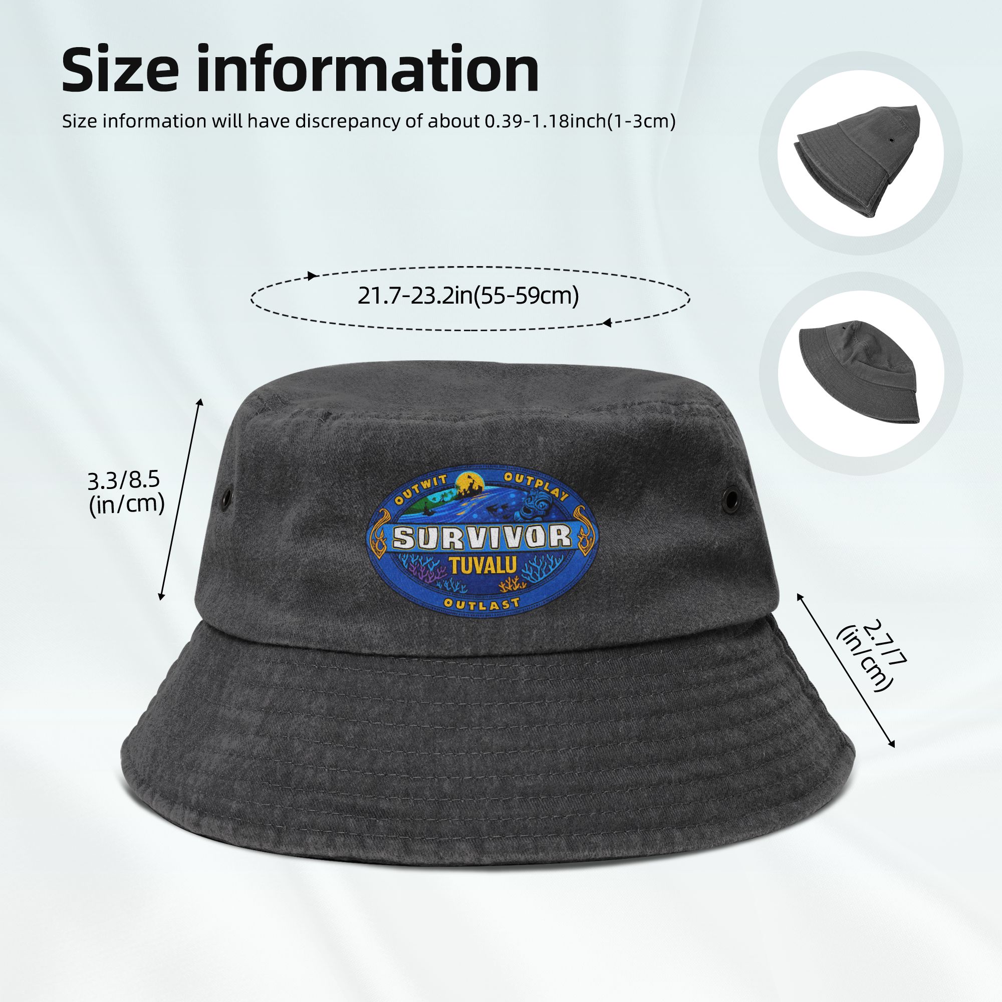 Kapelusz typu bucket hat z mot – Outdoor Adventure Show recenzja i cena