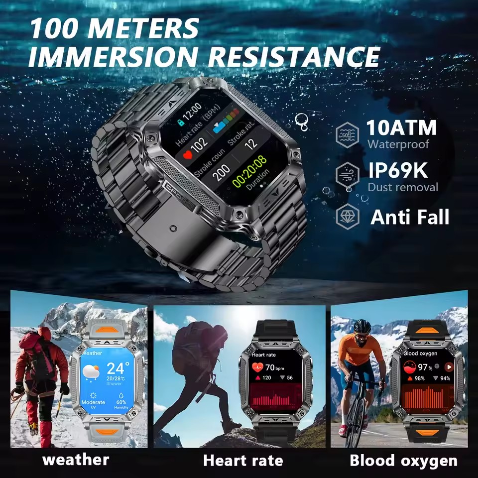 Smartwatch męski do aktywności – Outdoor Adventure Zone recenzja i cena