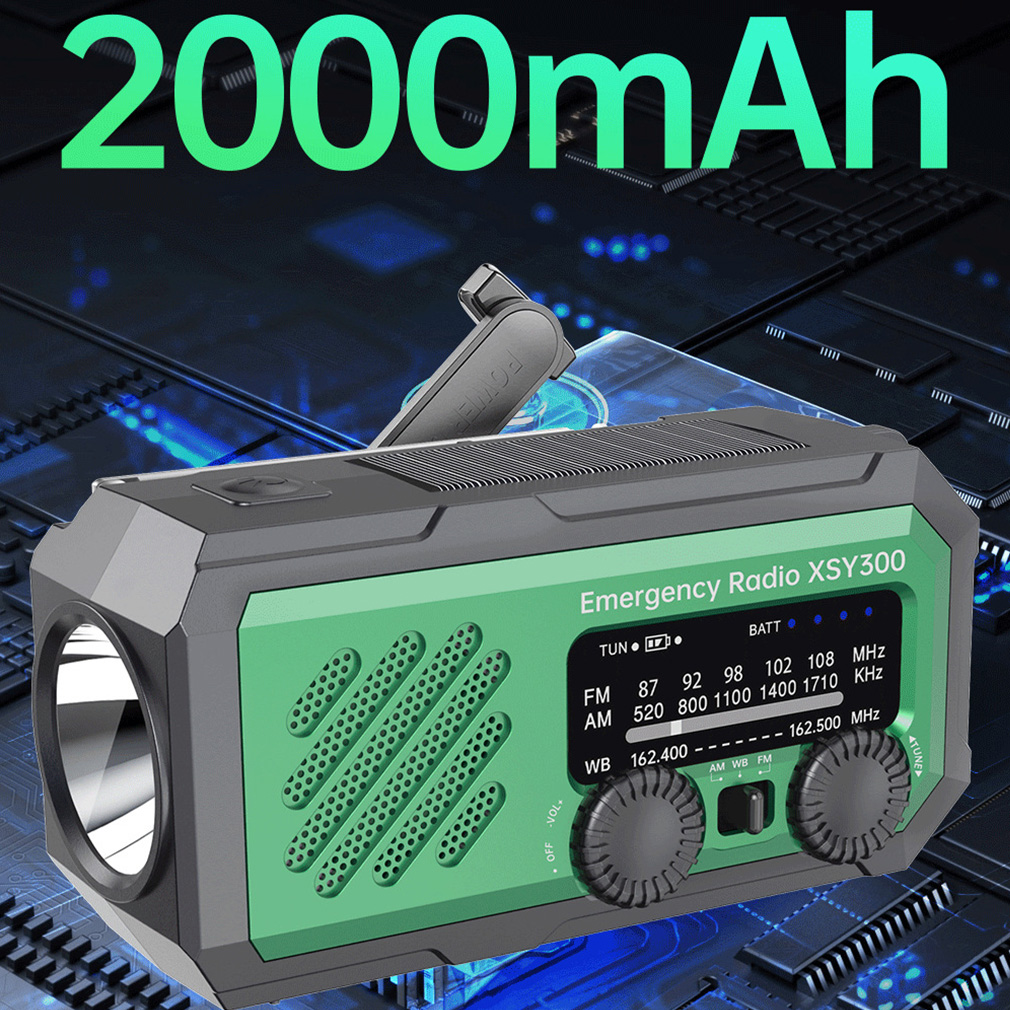Nowe radio awaryjne 2000mAh z  – Emergency Radio Solar recenzja i cena