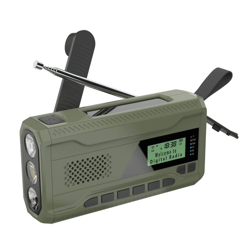 Radio DAB/FM Bluetooth, radio  – Emergency Radio Solar recenzja i cena